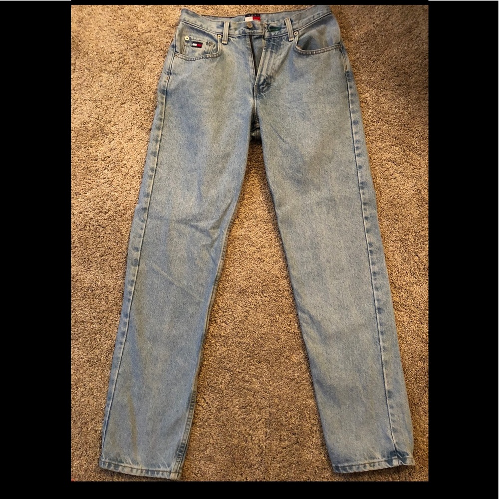 Tommy Hilfiger boyfriend Light wash Wedgie Cut